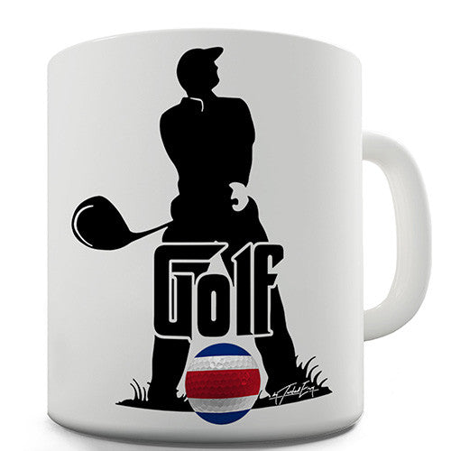 Costa Rica Golf Novelty Mug