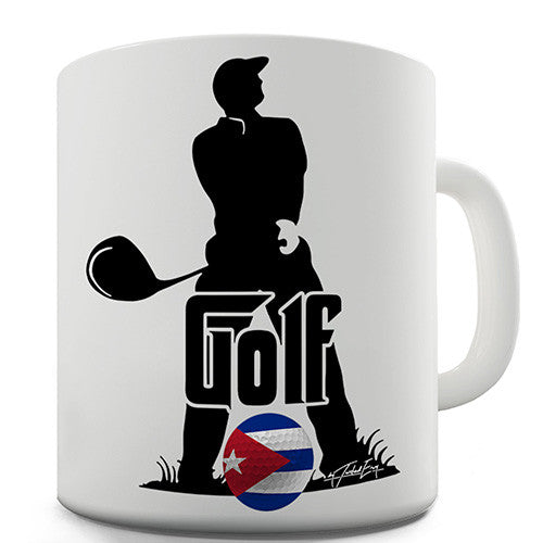 Cuba Golf Novelty Mug