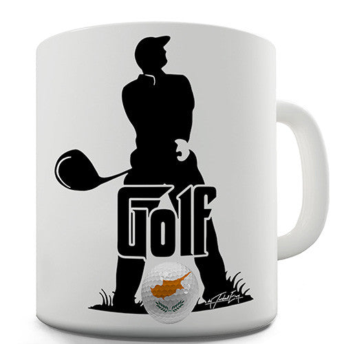 Cyprus Golf Novelty Mug