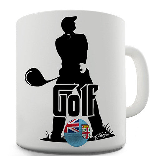 Fiji Golf Novelty Mug