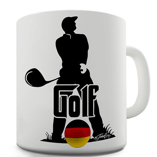 Germany Golf Novelty Mug