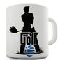 Greece Golf Novelty Mug