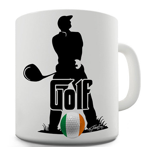 Ireland Golf Novelty Mug