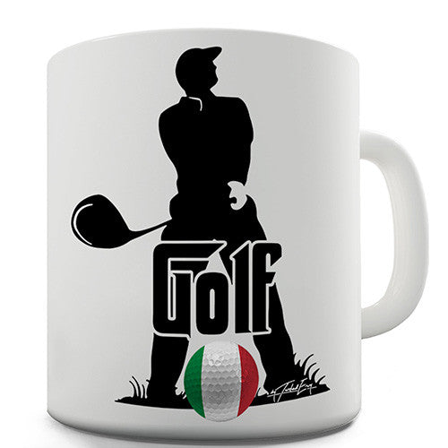 Italy Golf Novelty Mug