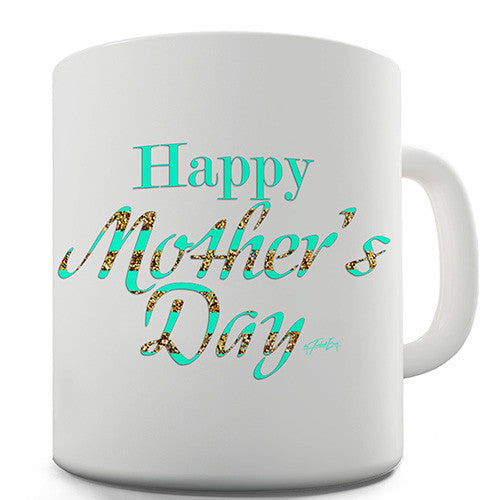 Happy Mother's Day Glitter Novelty Mug