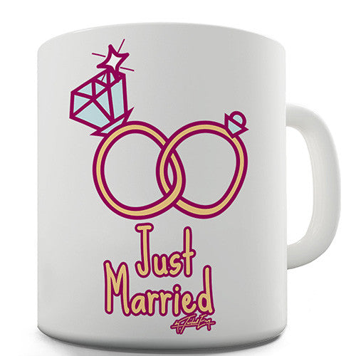 Just Married Novelty Mug