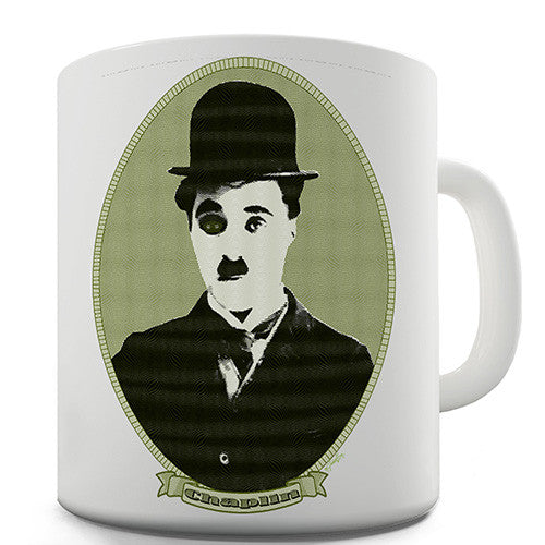 Charlie Chaplin Money Portrait Novelty Mug