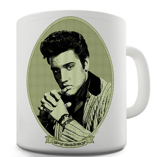 Elvis Presley Money Portrait Novelty Mug