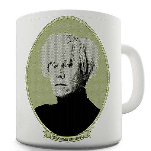 Andy Warhol Money Portrait Novelty Mug
