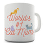 World's Number One Cat Mum Novelty Mug