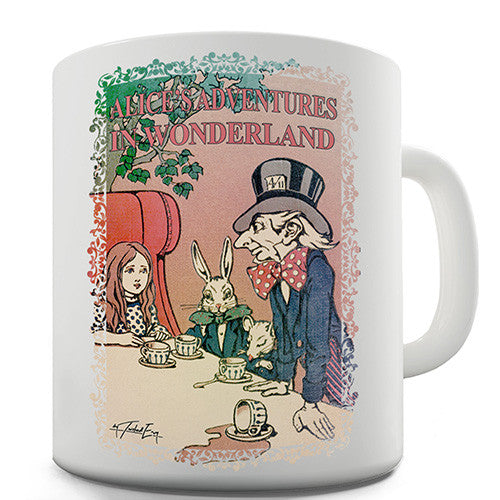Alice In Wonderland Cover Novelty Mug
