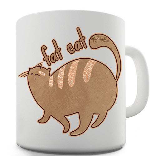 Fat Cat Novelty Mug