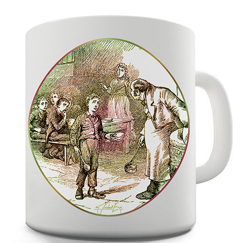 Oliver Twist Illustration Novelty Mug