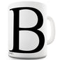 Alphabet Monogram B Novelty Mug