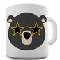 Disco Glasses Bear Novelty Mug