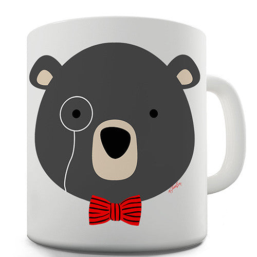 Monocle Bear Novelty Mug