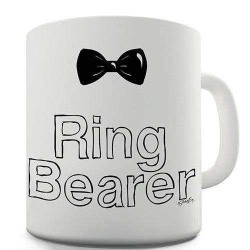Ring Bearer Bowtie Novelty Mug