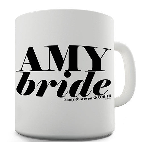 Bride Personalised Mug