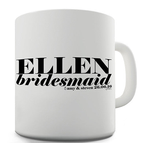 Bridesmaid Personalised Mug