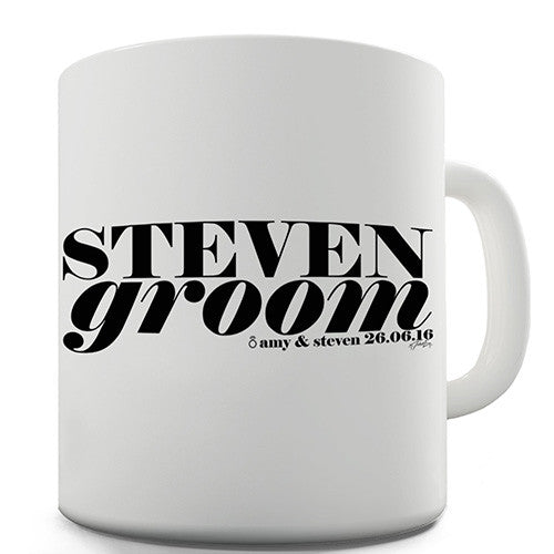 Groom Personalised Mug