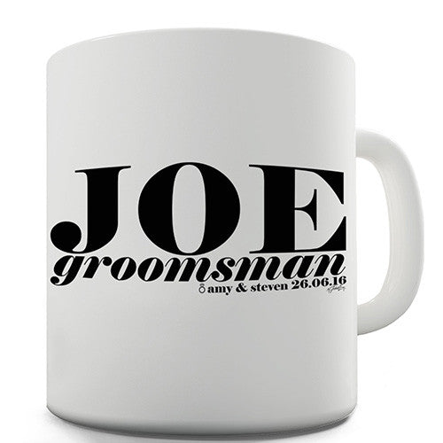 Groomsman Personalised Mug