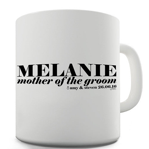 Mother Of The Groom Personalised Mug