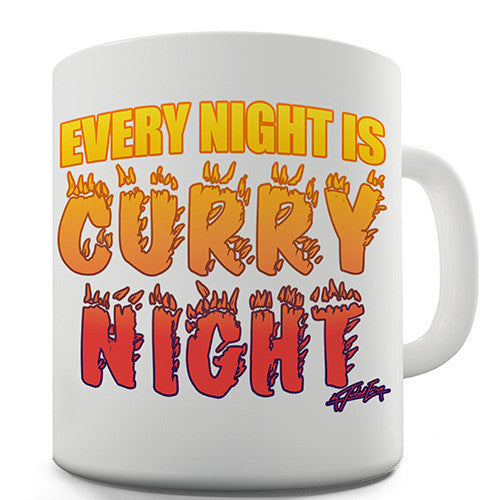 Every Night Is Curry Night Novelty Mug