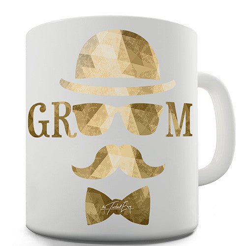 Hipster Groom Novelty Mug
