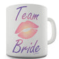 Team Bride Kiss Novelty Mug