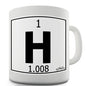 Periodic Table Of Elements H Hydrogen Novelty Mug