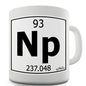 Periodic Table Of Elements Np Neptunium Novelty Mug