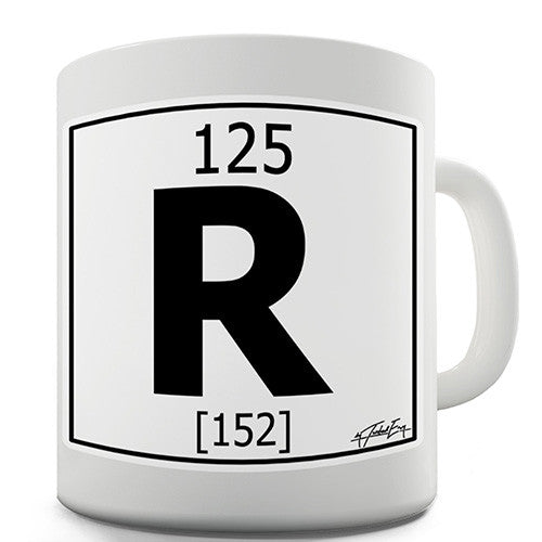 Periodic Table Of Elements R Novelty Mug