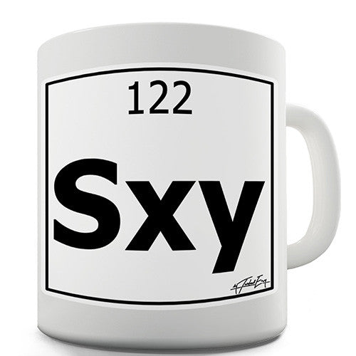 Periodic Table Of Elements Sxy Sexy Novelty Mug