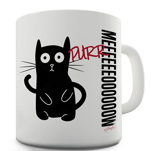 Meowchael Catson Album Cover Novelty Mug