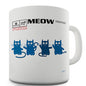 Meowelp! Album Cover Novelty Mug