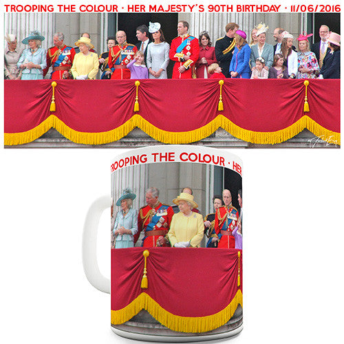 Elizabeth II Birthday Trooping The Colour 2016 Novelty Mug