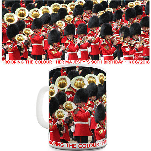 Her Majesty Birthday Trooping The Colour 2016 Novelty Mug