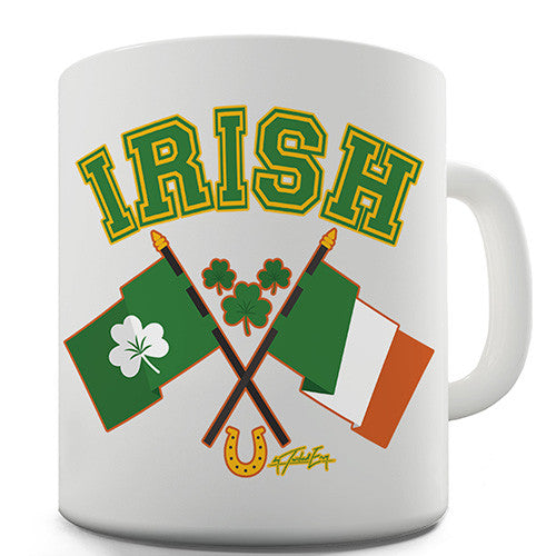 Irish Flag St Patrick's Day Novelty Mug