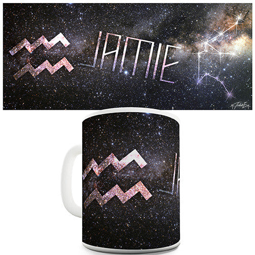 Galaxy Aquarius Personalised Mug