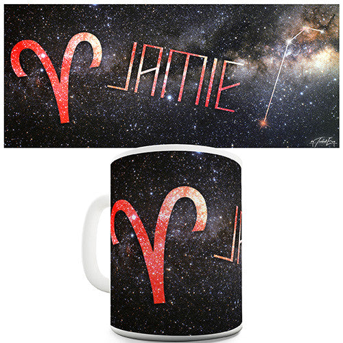 Galaxy Aries Personalised Mug
