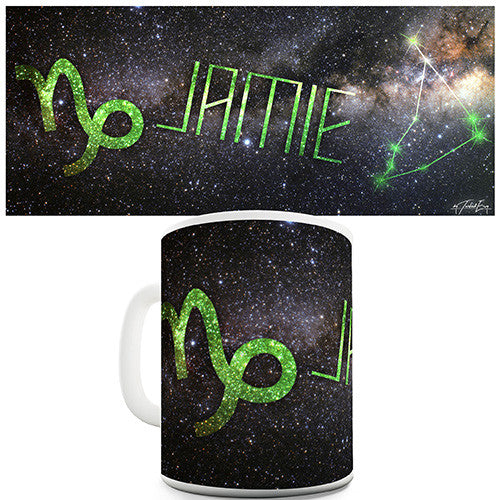 Galaxy Capricorn Personalised Mug