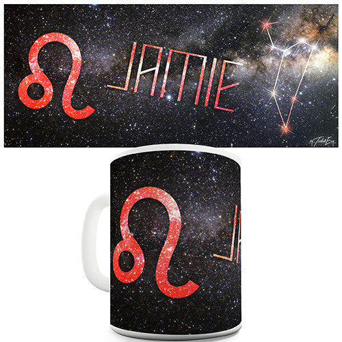 Galaxy Leo Personalised Mug