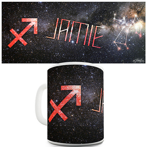 Galaxy Sagittarius Personalised Mug
