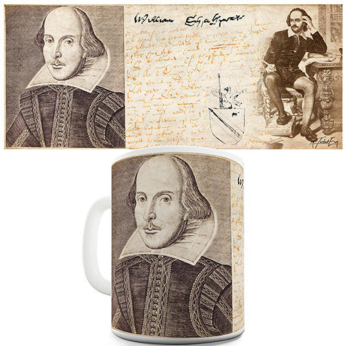 William Shakespeare Historical Novelty Mug