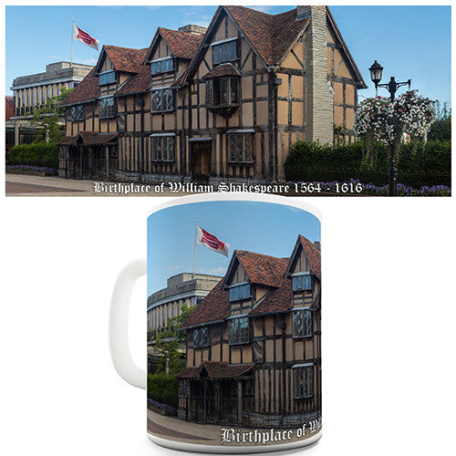 Birthplace of William Shakespeare 1564 - 1616 Novelty Mug