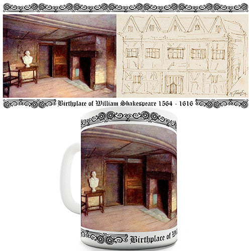 Birthplace of William Shakespeare Novelty Mug