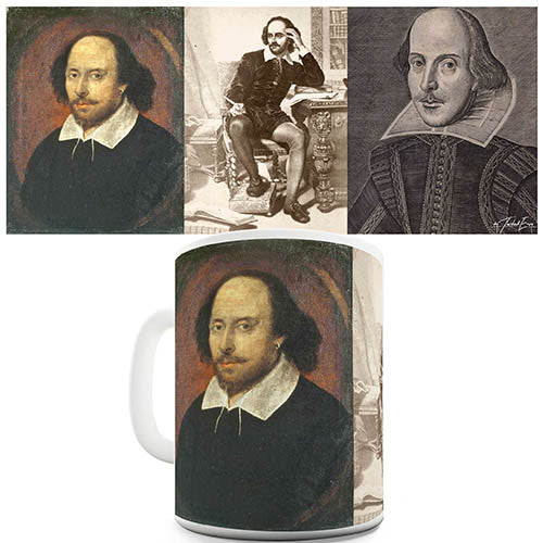 Shakespeare Portraits Novelty Mug