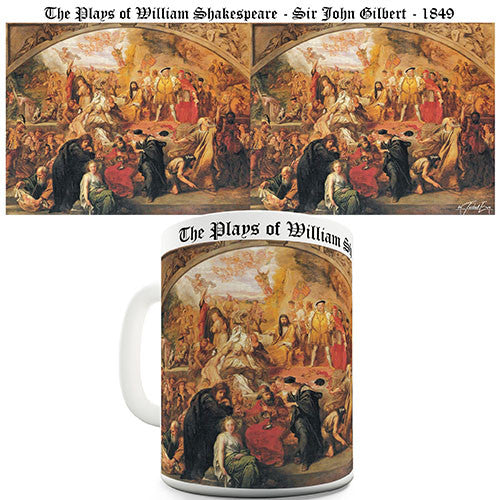 Shakespeare Play Painting Sir John Gilbert Novelty Mug