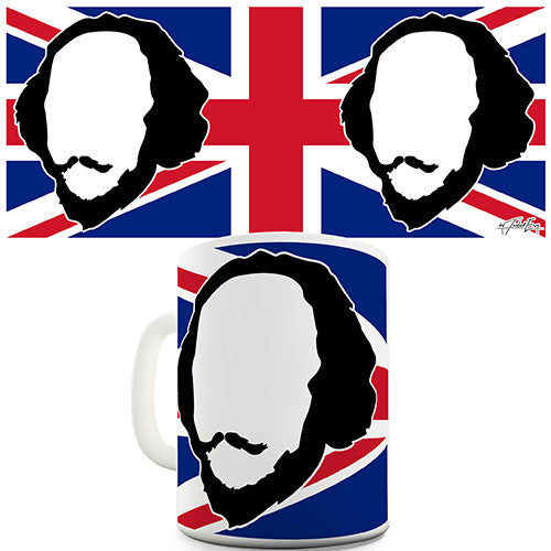 Best of British William Shakespeare Novelty Mug