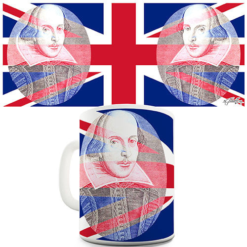 Union Jack Shakespeare Novelty Mug